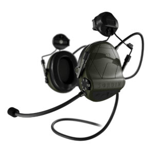 Sordin Supreme T2 CC Arc Rail Tactical Headset