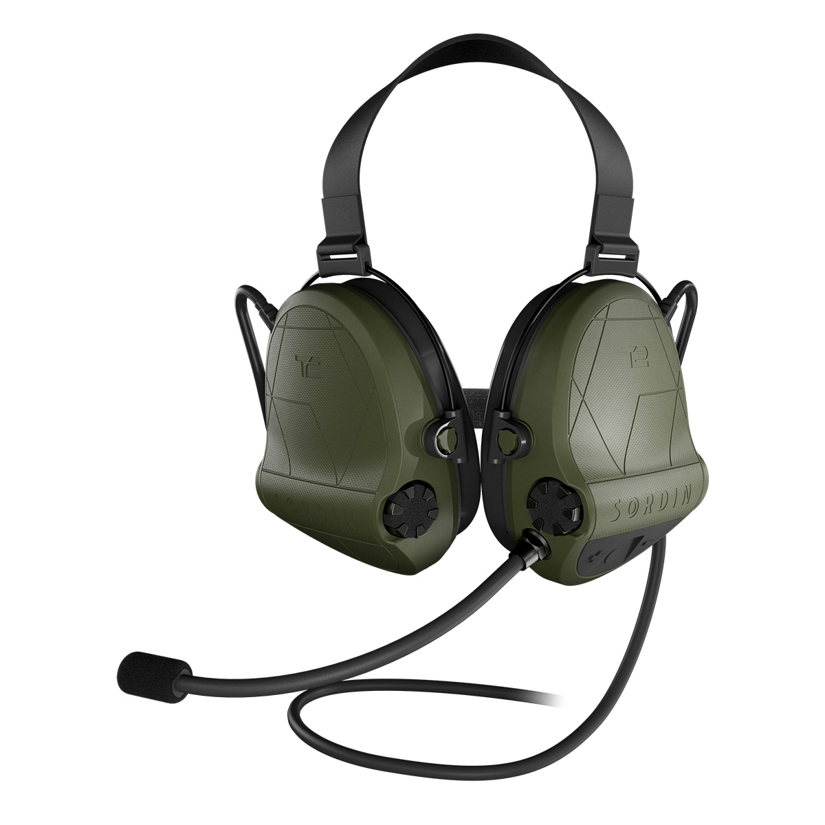 Sordin Supreme T2 CC Neckband Tactical Headset - Image 2