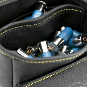 SWATCOM Black Leather Shotgun Cartridge Pouch - Image 3
