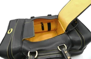 SWATCOM Black Leather Range Bag - Image 3