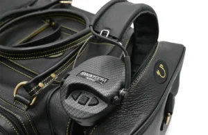 SWATCOM Black Leather Range Bag - Image 2
