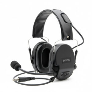 SAVOX Noise-COM 200 C-C Tactical Communications Headset