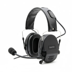 SAVOX Noise-COM 200 Trics Wired Tactical Communications Headset
